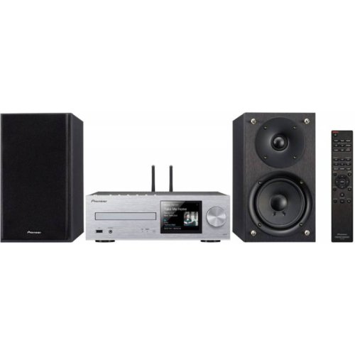 

Музыкальный центр Pioneer, X-HM76-S серебристый/черный