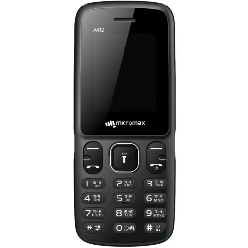 

Мобильный телефон Micromax, X412 серый/чёрный