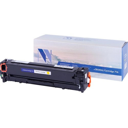 

Картридж для лазерного принтера NV Print, CB542A/716 для HP и Canon