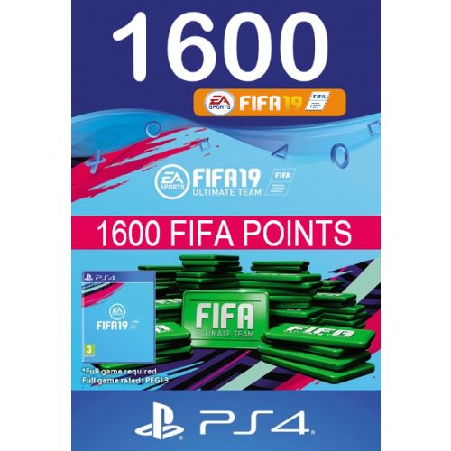 Карта оплаты FIFA 4 FIFA 19 Ultimate Team - 1600 очков FIFA Points (Дополнение)