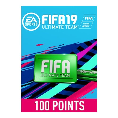 

Игровая валюта PS, FIFA 19 Ultimate Team - 100 очков FIFA Points