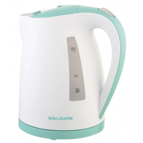 

Электрический чайник Willmark, Бирюзовый, WEK-1706P бирюзовый