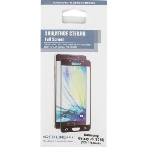 

Защитное стекло Red Line, Samsung Galaxy J6 2018 3D чёрный