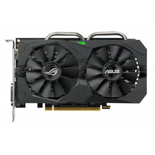 

Видеокарта Asus, PCI-E ROG-STRIX-RX560-4G-GAMING AMD Radeon RX 560 4096Mb 128bit GDDR5 1275/7000 DVIx1/HDMIx1/DPx1/HDCP Ret