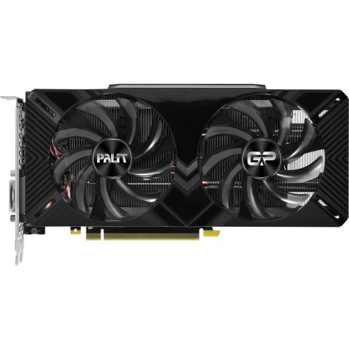 

Видеокарта Palit, PCI-E PA-RTX2060 GAMINGPRO OC 6G nVidia GeForce RTX 2060 6144Mb 192bit GDDR6 1365/14000 DVIx1/HDMIx1/DPx1/HDCP Ret