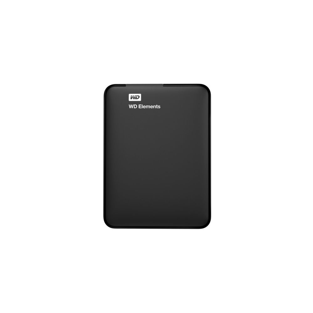Внешний жёсткий диск WD Elements Portable 1TB (WDBUZG0010BBK-WESN) чёрный