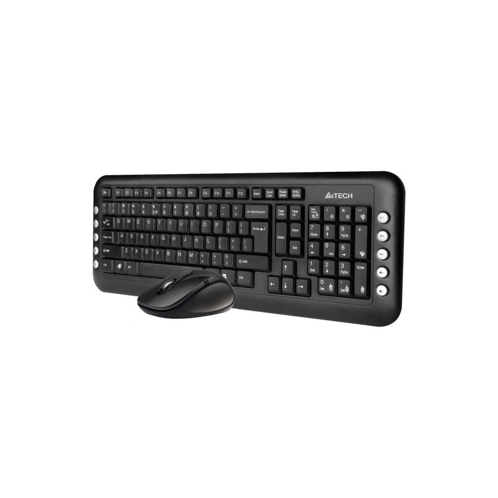 Комплект клавиатура и мышь A4tech 7200N - фото 1