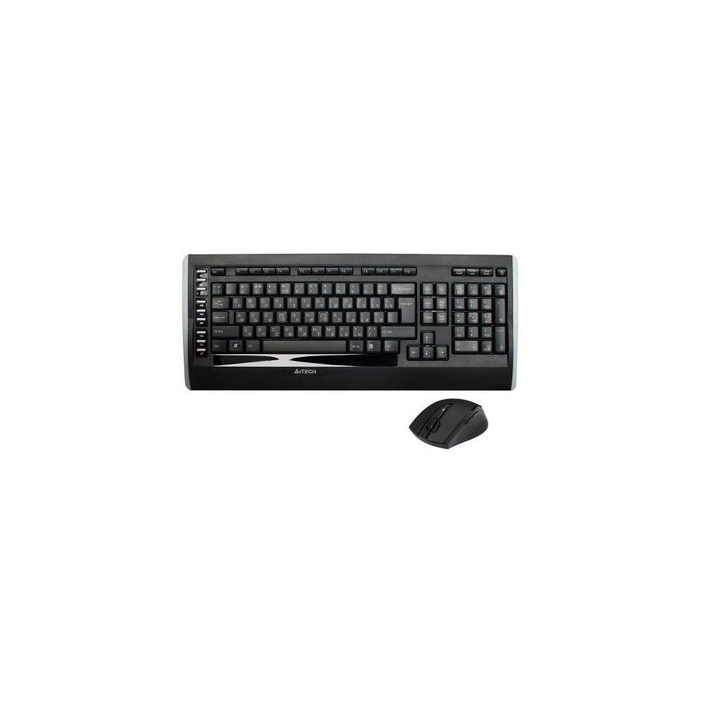 Комплект клавиатура и мышь A4tech 9300F - фото 1