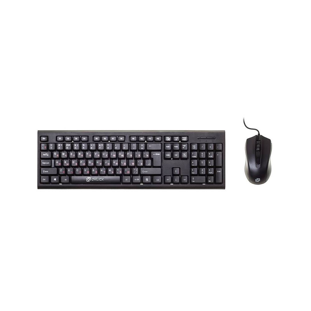 Комплект клавиатура и мышь Oklick 620M