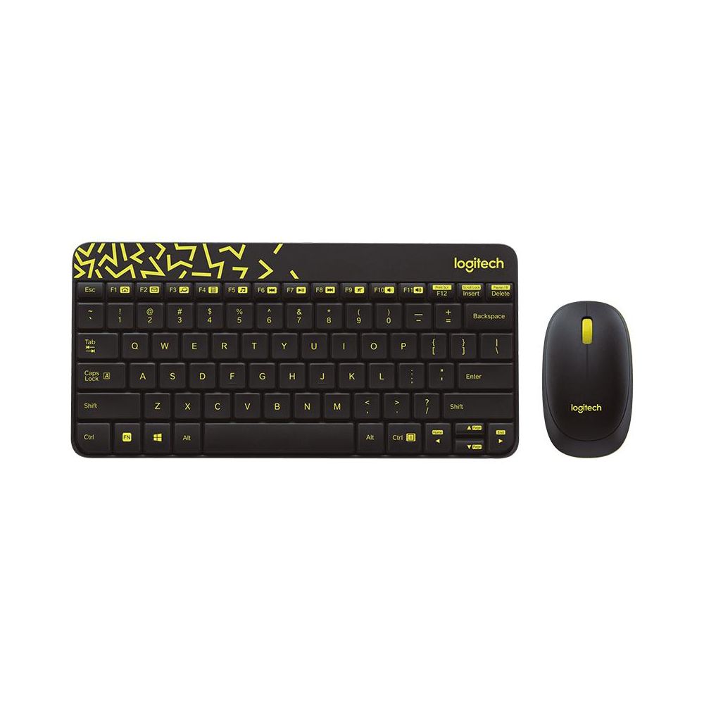 Комплект клавиатура и мышь Logitech MK240 Nano - фото 1
