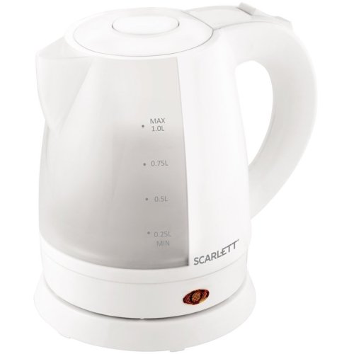 Электрический чайник Scarlett SC-EK18P40 белый - фото 1