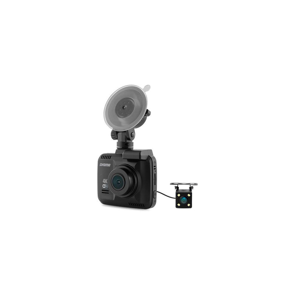 

Автомобильный видеорегистратор Digma, Чёрный, FreeDrive 600-GW DUAL 4K чёрный