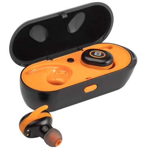 Беспроводные наушники Harper HB-510 черный/оранжевый, цвет черный/оранжевый HB-510 черный/оранжевый - фото 1
