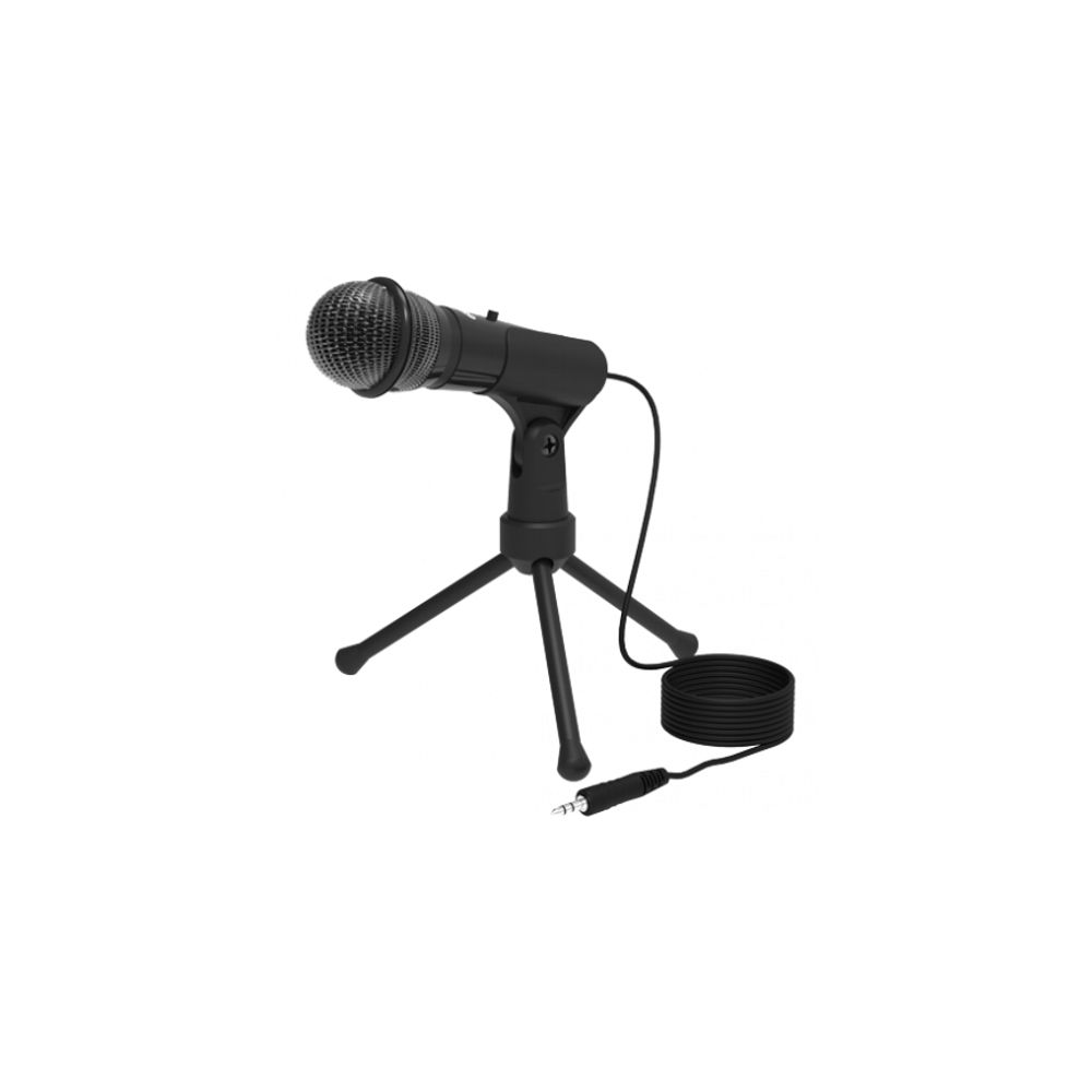 Настольный микрофон Ritmix RDM-120 черный - фото 1