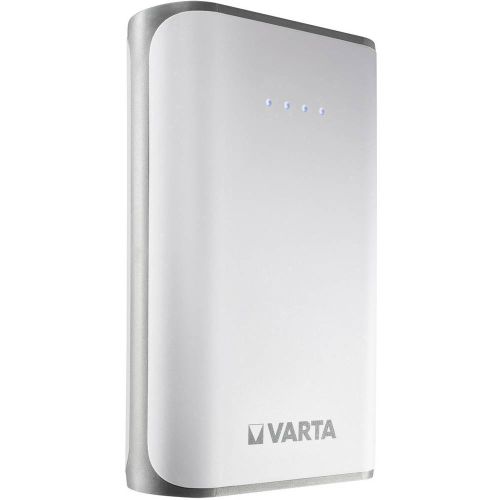 Портативный внешний аккумулятор Varta Slim Power Bank 6000 белый - фото 1
