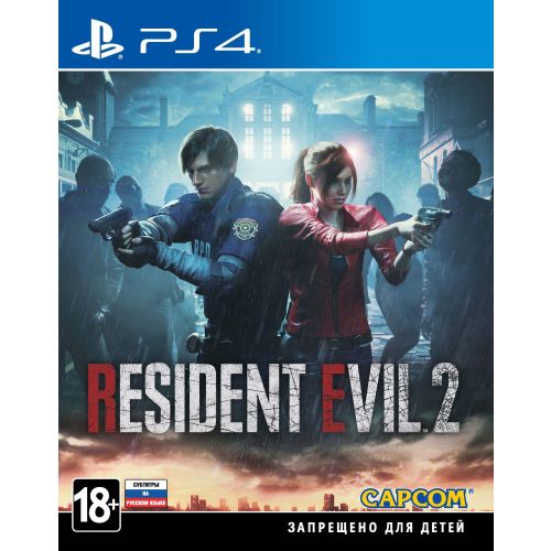 Игра для Sony PS4 Resident Evil 2, русские субтитры