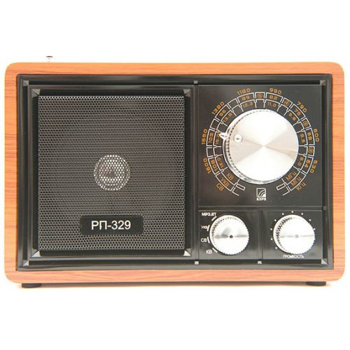 Радиоприемник Сигнал БЗРП РП-329 коричневый/черный, цвет коричневый/черный