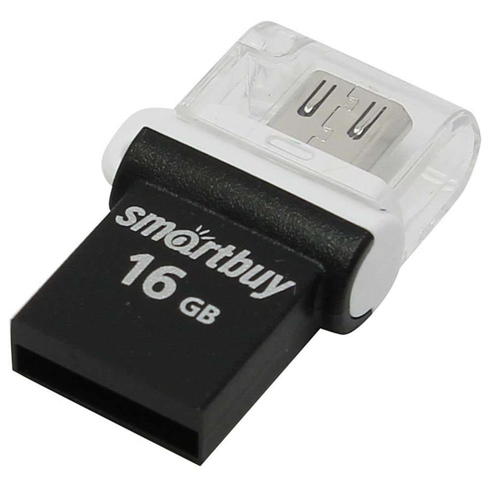 Флешка Smartbuy POKO 16 GB (SB16GBPO-K) чёрный