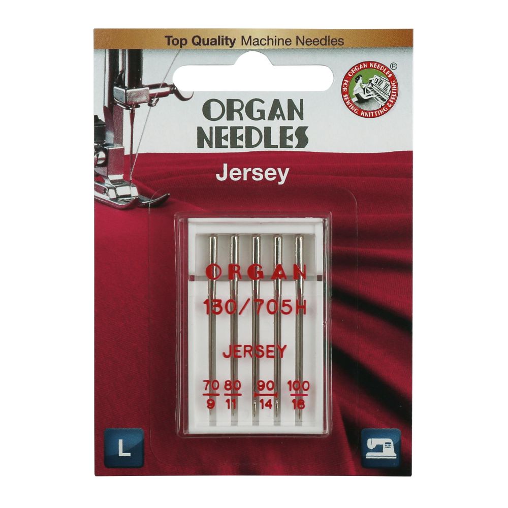 

Иглы для швейных машин Organ, Стальной, 5/70-100 джерси Blister стальной