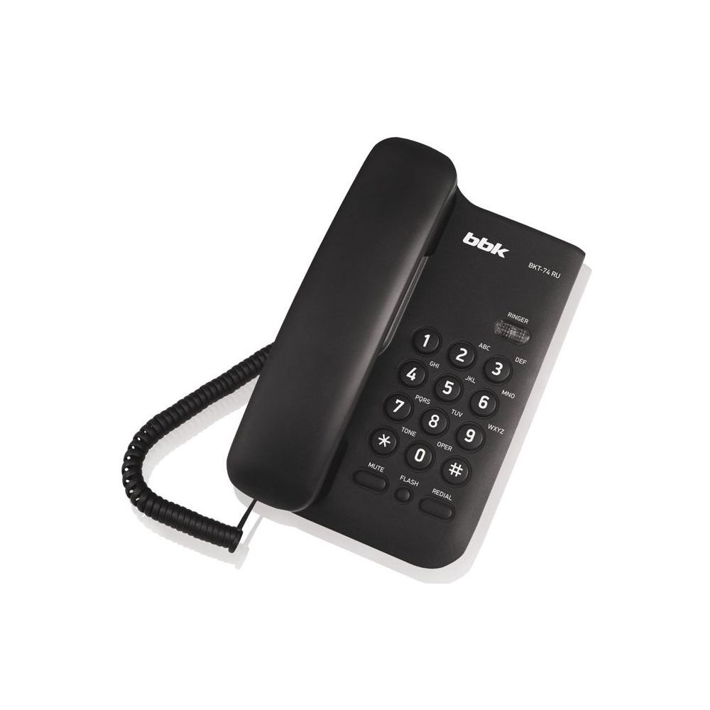 Телефон проводной BBK dialog проводной игровой набор kmgk 1707u white gan kata клавиатура опт мышь с rgb подсветкой