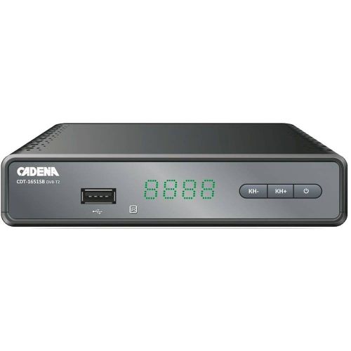 Ресивер DVB-T2 CADENA CDT-1651SB чёрный