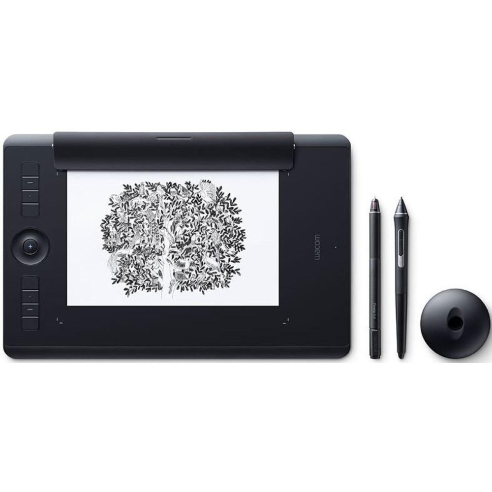 Графический планшет Wacom Intuos Pro Medium Paper Edition (PTH-660P-R) чёрный