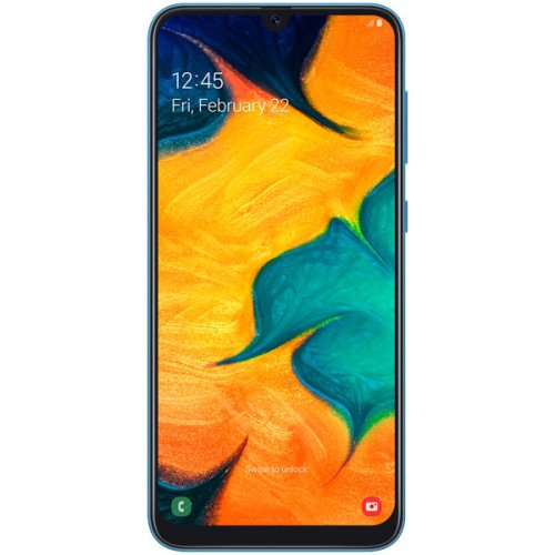 

Смартфон Samsung, Синий/белый, Galaxy A30 32GB синий/белый