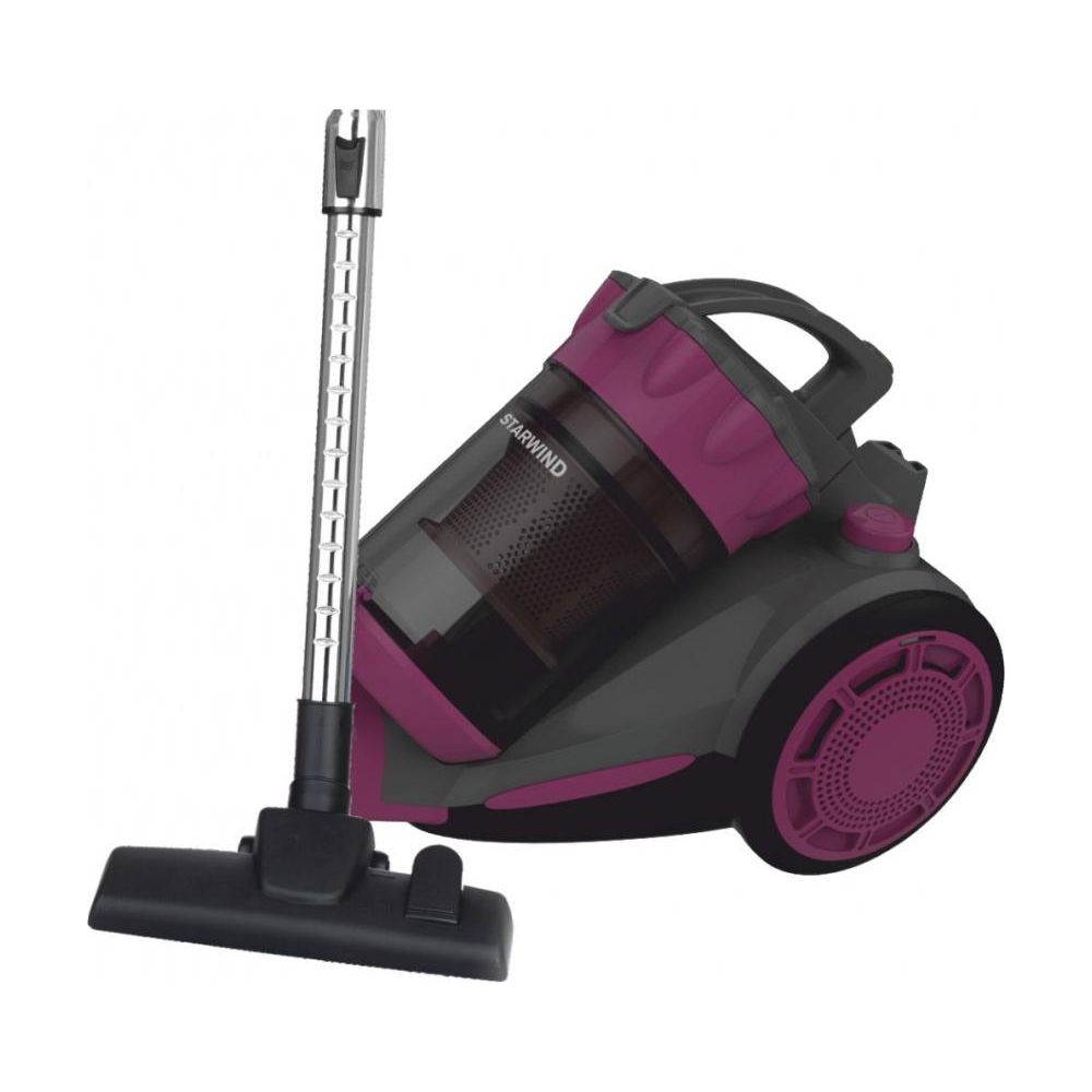 Пылесос с контейнером для пыли Starwind SCV2030 фиолетовый/чёрный, цвет фиолетовый/чёрный SCV2030 фиолетовый/чёрный - фото 1