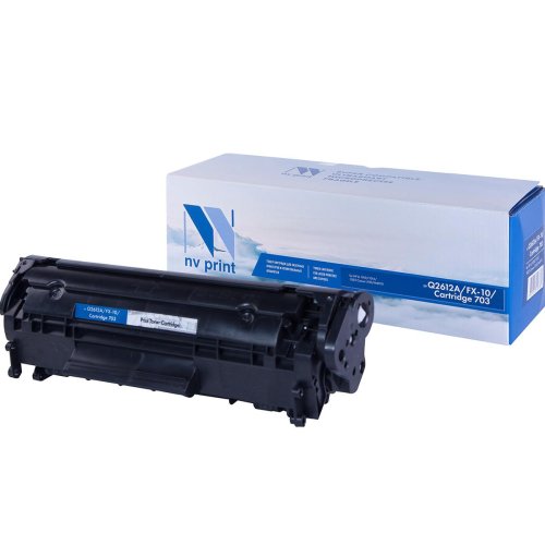 

Картридж для лазерного принтера NV Print, Q2612A/FX-10/703 для HP и Canon