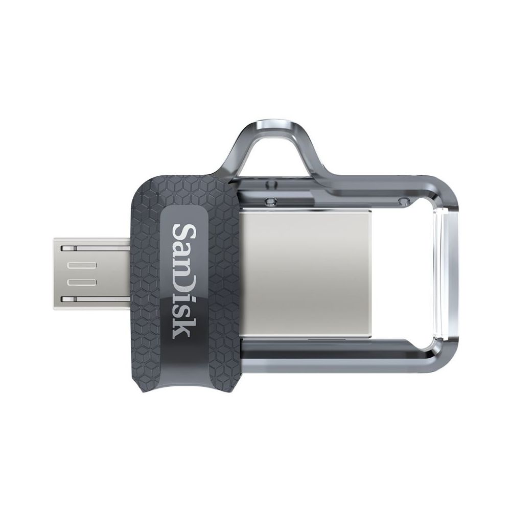 

Флешка SanDisk, Чёрный, Ultra Dual Drive m3.0 64GB чёрный