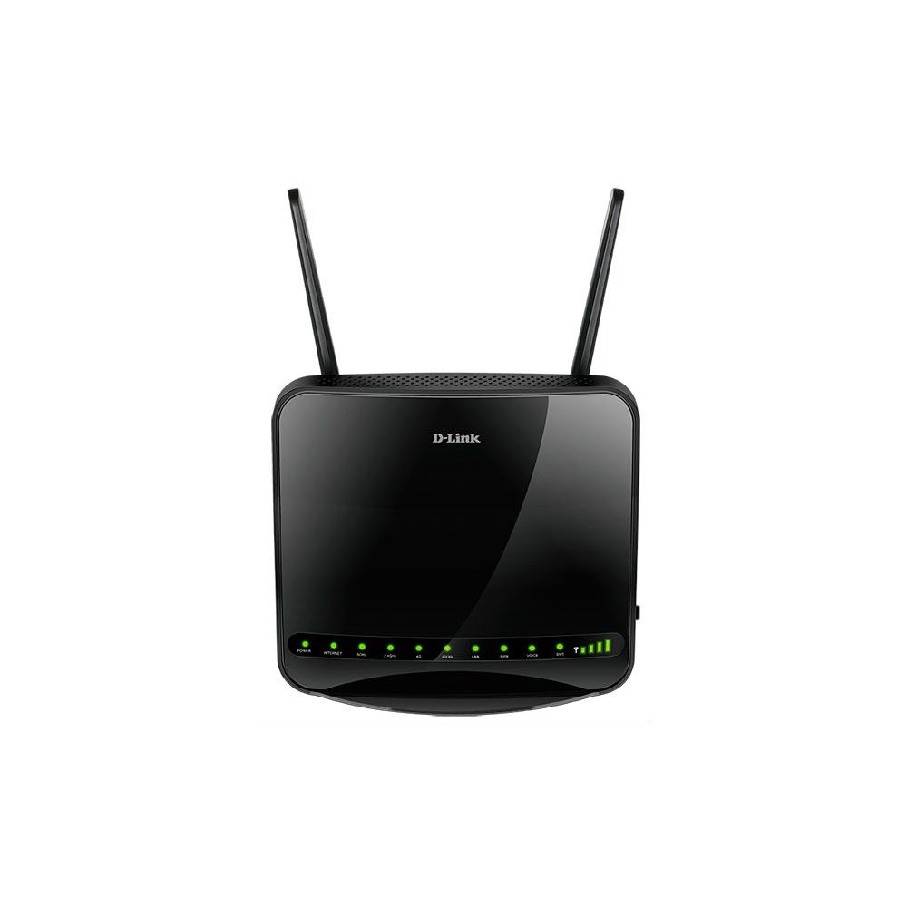 Wi-Fi роутер (маршрутизатор) D-Link DWR-956 чёрный - фото 1