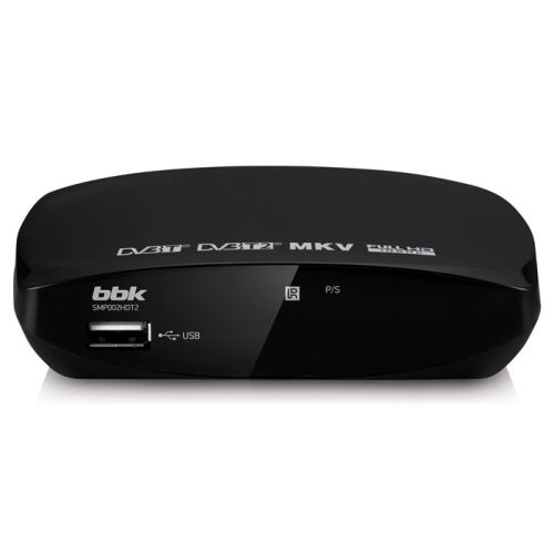 Ресивер DVB-T2 BBK SMP002HDT2 чёрный