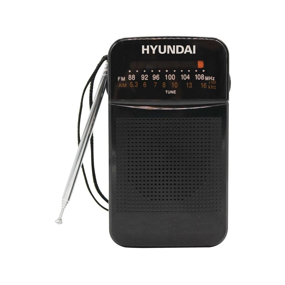 Радиоприемник Hyundai H-PSR110 чёрный - фото 1