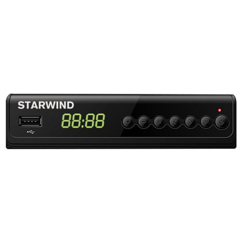 Ресивер DVB-T2 Starwind CT-280 чёрный