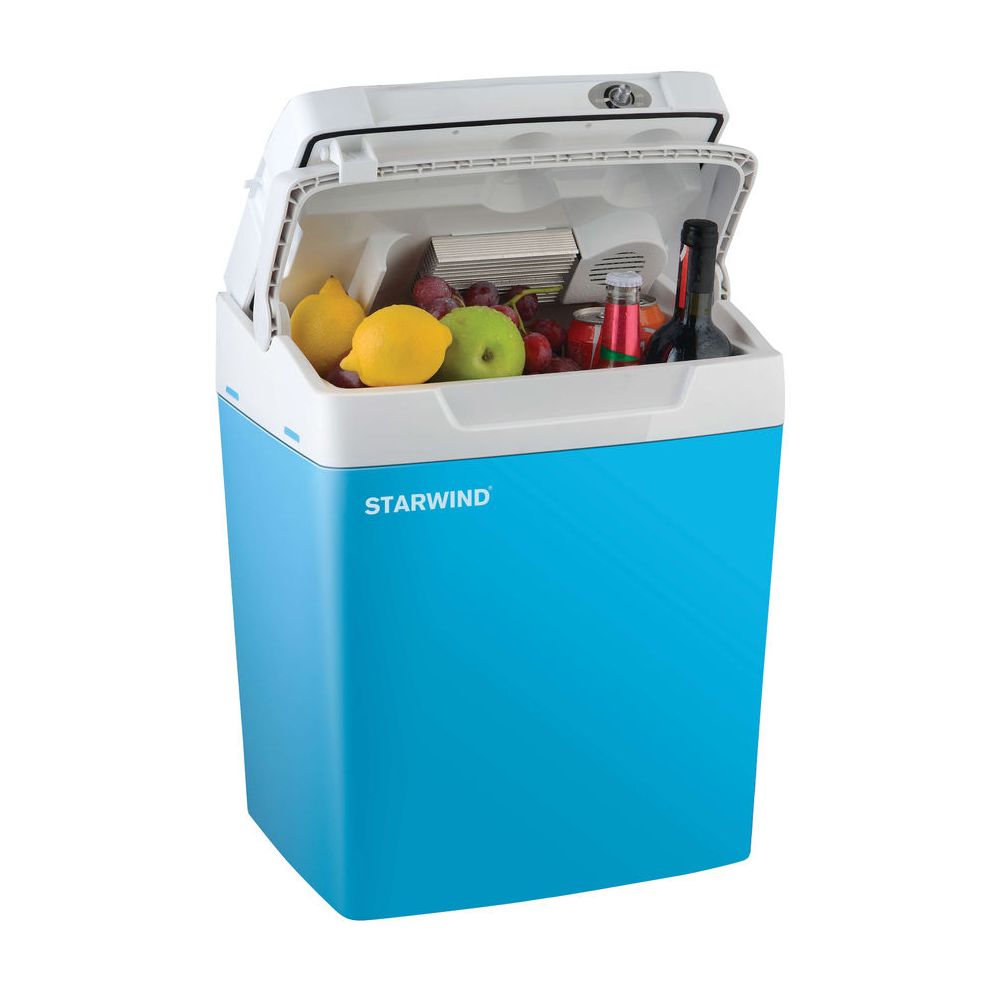 Автомобильный холодильник Starwind CF-129 синий/серый, цвет синий/серый