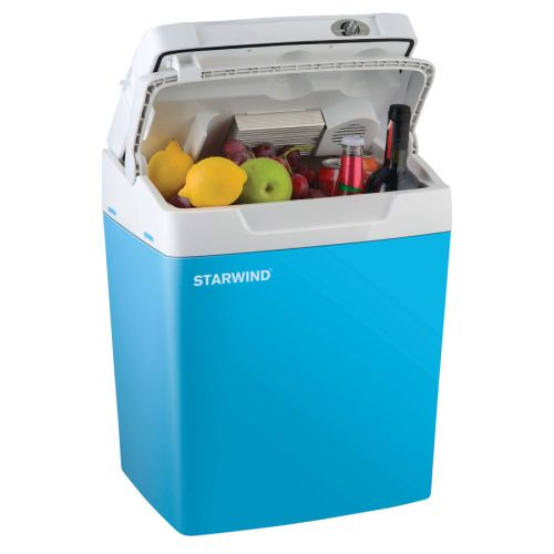 Мобильный холодильник Starwind CF-129 синий/серый, цвет синий/серый