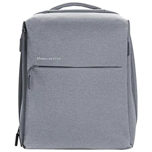 Рюкзак для ноутбука Xiaomi City Backpack 15.6 светло-серый - фото 1