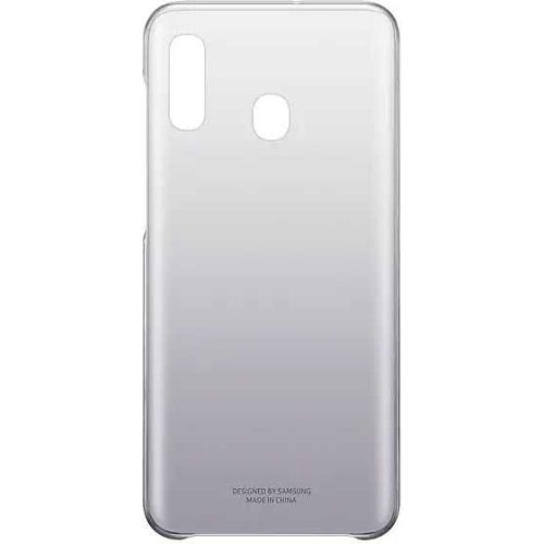 Чехол Samsung Galaxy A20 Gradation Cover чёрный - фото 1