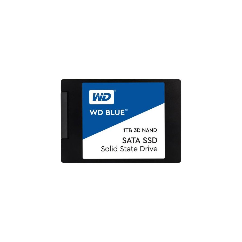 Твердотельный накопитель SSD WD BLUE 3D NAND SATA 1 TB (WDS100T2B0A) BLUE 3D NAND SATA 1 TB (WDS100T2B0A) - фото 1
