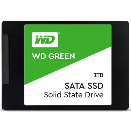 Твердотельный накопитель SSD WD GREEN Original SATA 1 Tb (WDS100T2G0A) GREEN Original SATA 1 Tb (WDS100T2G0A) - фото 1