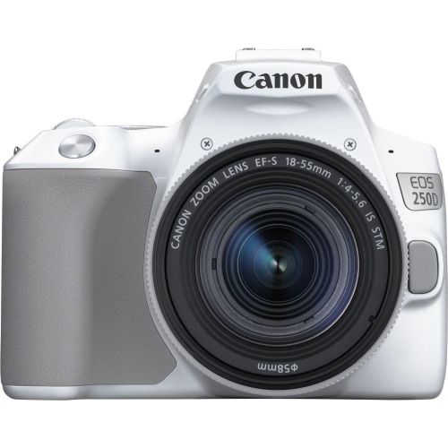 Зеркальный фотоаппарат Canon EOS 250D Kit белый - фото 1