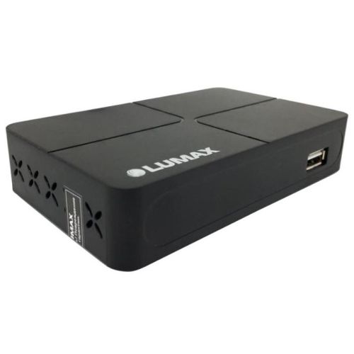Ресивер DVB-T2 LUMAX DV-2118HD черный