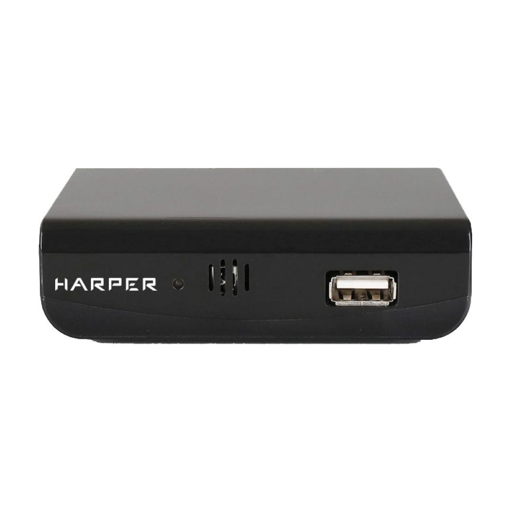 Ресивер DVB-T2 Harper HDT2-1030 чёрный