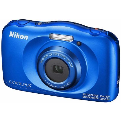 Цифровой фотоаппарат Nikon W150 синий - фото 1