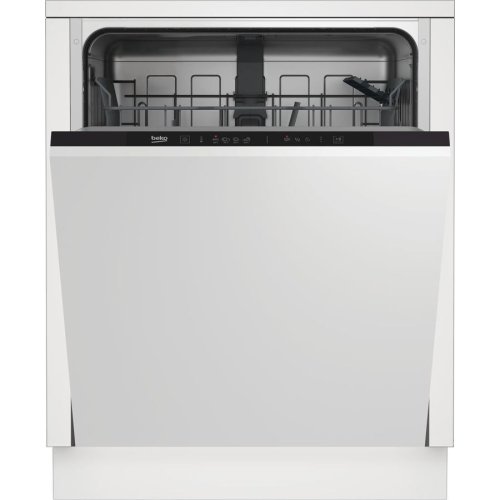 Встраиваемая посудомоечная машина Beko DIN14R12 белый - фото 1