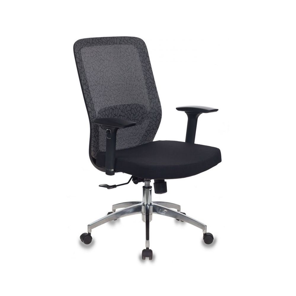 Кресло офисное Бюрократ MC-715/KF-1 серый/чёрный, цвет серый/чёрный