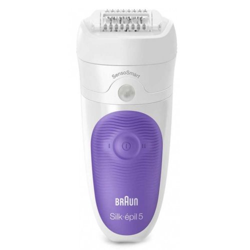 Эпилятор Braun SES 5/880 белый/фиолетовый, цвет белый/фиолетовый