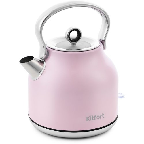 Электрический чайник Kitfort КТ-671 розовый - фото 1