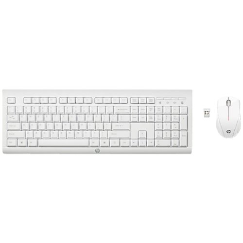 Комплект клавиатура и мышь HP M7P30AA C2710 белый