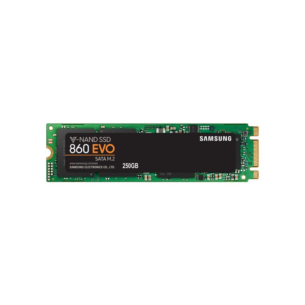 Твердотельный накопитель SSD Samsung SATA III 250Gb MZ-N6E250BW 860 EVO M.2 2280 - фото 1